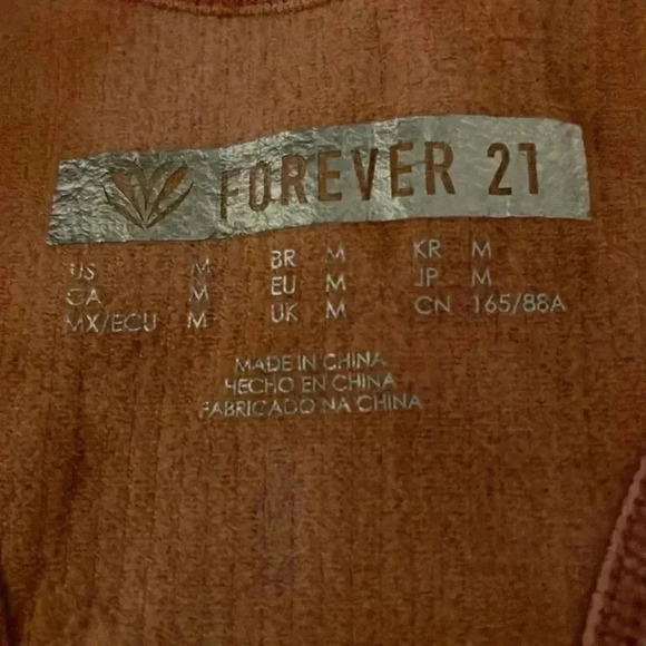 Forever 21 Ribbed Racerback Sports Bra - Picture 5 of 5